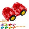 Big Building Blocks Construction Traffic Machinery Creativity Car Accessories Crane Excavator Bricks Toys For Children Baby Gift