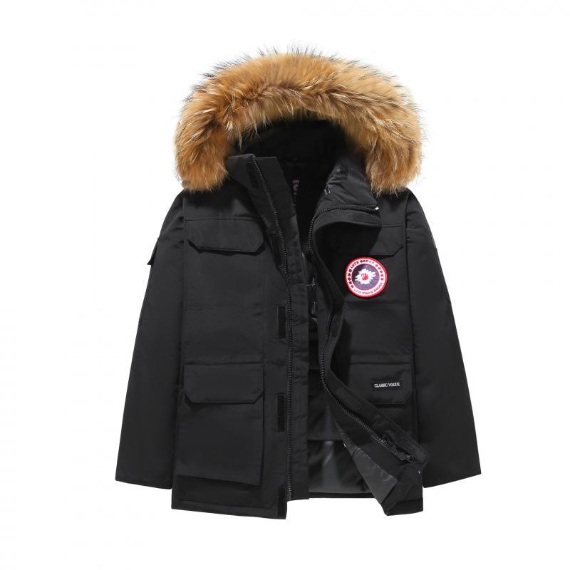 Unisex Extreme Cold Expedition Goose Down Parka - Winter Thickened Plus Size Coat