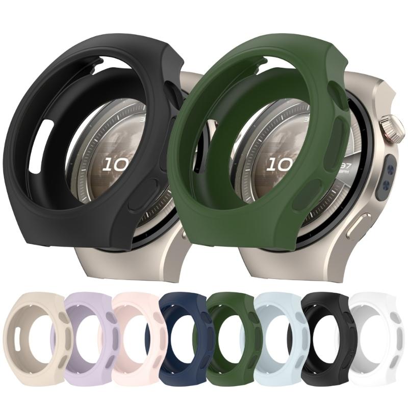 Silikon Schutzhülle für Watch 5 42/46mm Smartwatch Weiche Abdeckung Schale Schutz vor Staub Sturz Einfach zu Installieren Entfernen