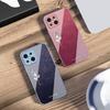 Gradientowy Fioletowy Zapachowy Dla Oppo Find X5 X8 Pro X3 Lite A72 58 73 54S F11 79 Reno 6 4Z 5G Nord N200 Szkło Hartowane Etui na Telefon