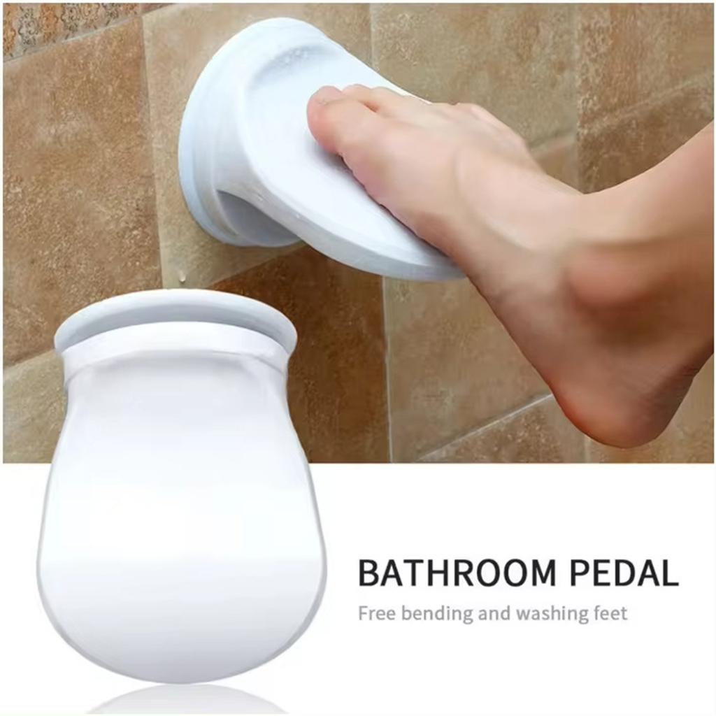 Shower Foot Rest Bathroom Pedal with Suction Cup Non Slip Foot Stand for Shower Shaving Leg Assist