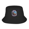 Bobr Kurwa Meme Bucket Hat for Men Women Beach Funny Beaver Field Hat Trendy Packable for Hiking Fishing Fisherman Cap Panamka