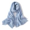Winter Women Scarf Warm Shawls and Wraps Lady Solid Female Hijab Wool Pashmina Foulard Knit Scarves