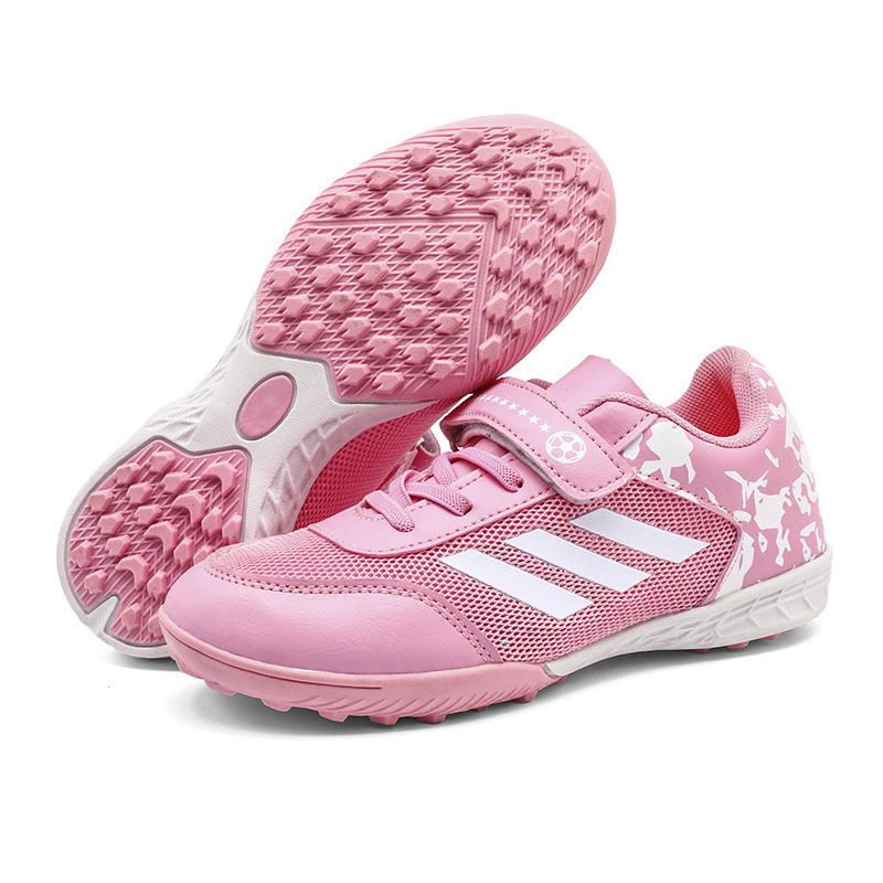 Sneakers Children's Girls Training Nails Competition Stomach Boys' Small Football Shoes New Broken Elementary and Secondary School Velcro
