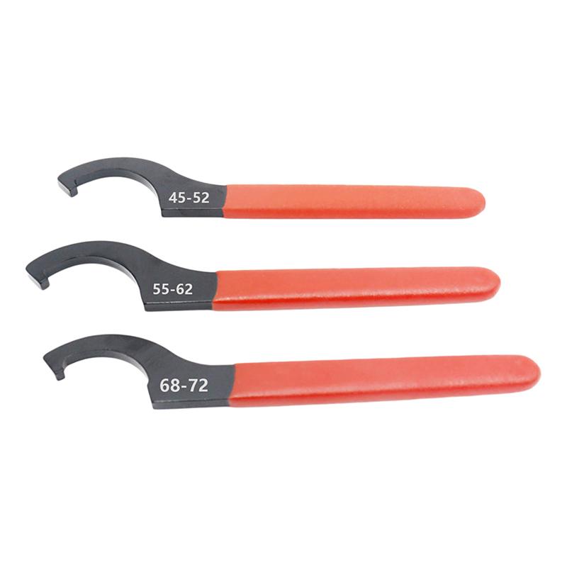 1 Stück 18-72 mm Werkzeughalter Oberflächenbehandlung Für Rundmutter Typ C Komfortgriff Hakenschlüssel Schraubenschlüssel DIY Zubehör