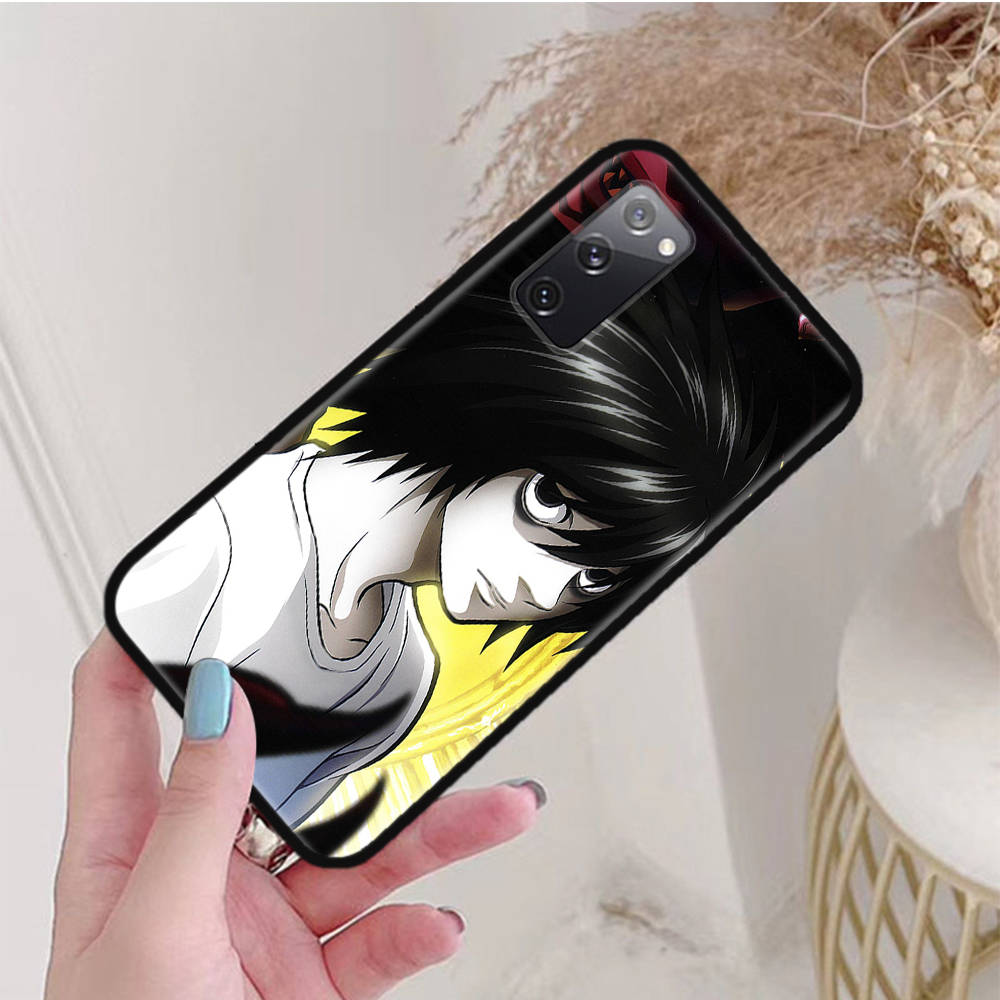 Husă Neagră pentru OPPO Reno 8 6 5 4 Pro Plus Find X3 A17 A3 A31 A38 A40 A53 A54 A55 A74 A76 A78 A77 A80 A94 A95 A96 Lite W-62 Death Note