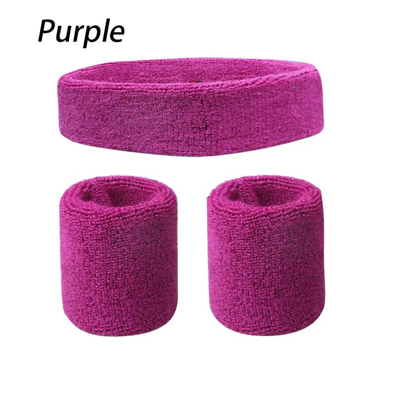 A Set Of Wristband Headband Headband Set For Sports,Sweat Absorbing,Basketball,Headband And Wrist Protection