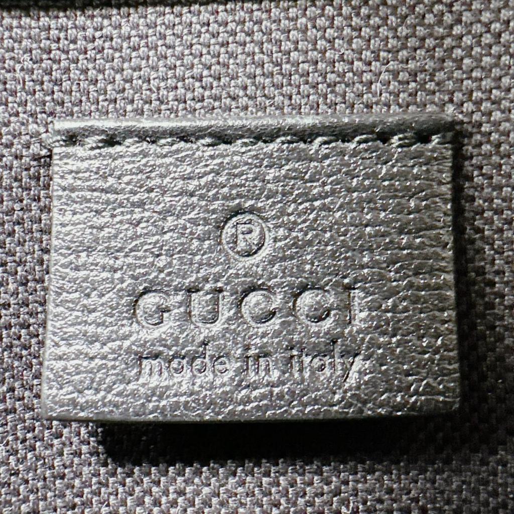 Gucci Cross Body Sling Bag GG Psychedelic Waist Bag Waist Pouch Leather Used