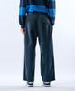 Pillogeulaem Real Chino Washed Wide Crop Pants_Navy