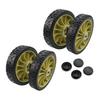 Lawn Mower Wheel Kit 4-Pack Lawn Mower Wheels Compatible With HR214