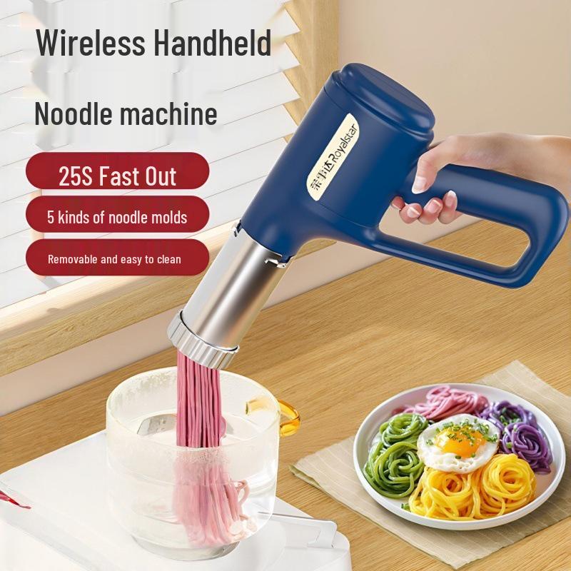 Rongshengda Electric Noodle Maker MT-1101B: Portable, Fully Automatic Handheld Press Machine MT-1101B синий