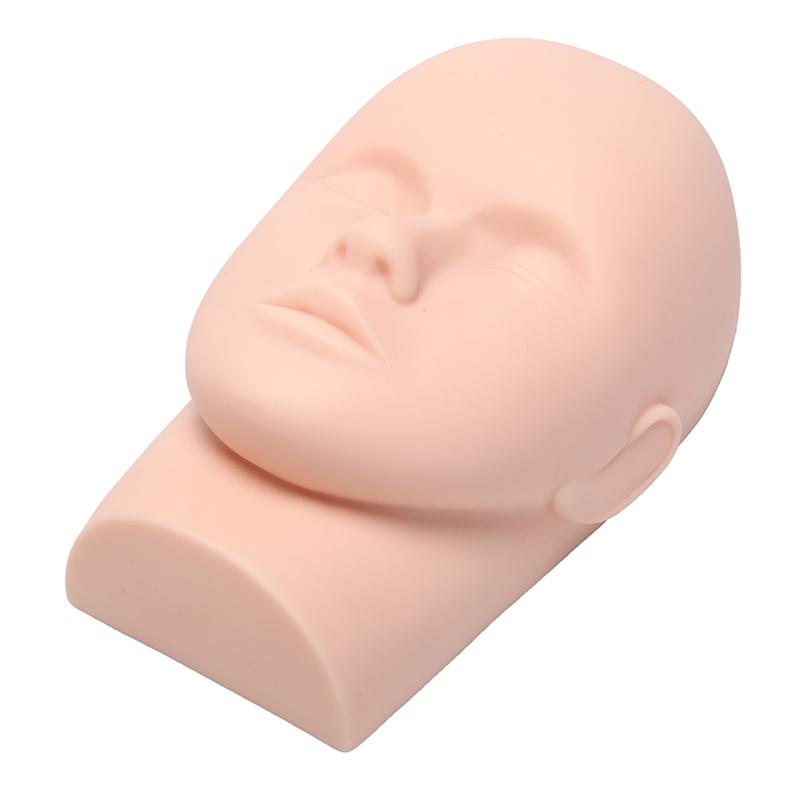 1Pc Training Silicone Flat Head Practice Make Up Eyelash Eye Lashes Extensions