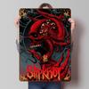 Slipknot We Are Not Your Kind Umělecká plechová plakátová plechovka Přizpůsobitelné nástěnné umění Retro Vintage kovové cedule pro domácí pokoj Dekorace stolu