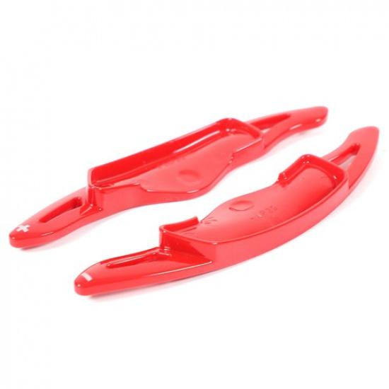 Red Gear Shift Paddles Paddle Shifters For Hyundai Elantra Sonata Genesis G70