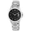 Montre Homme - EXCELLANC - SL28 - 40 Mm - Bracelet Métal Argenté - Cadran Noir