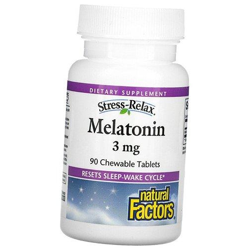 

Мелатонін, Melatonin 3, Natural Factors (72406008) 90tab