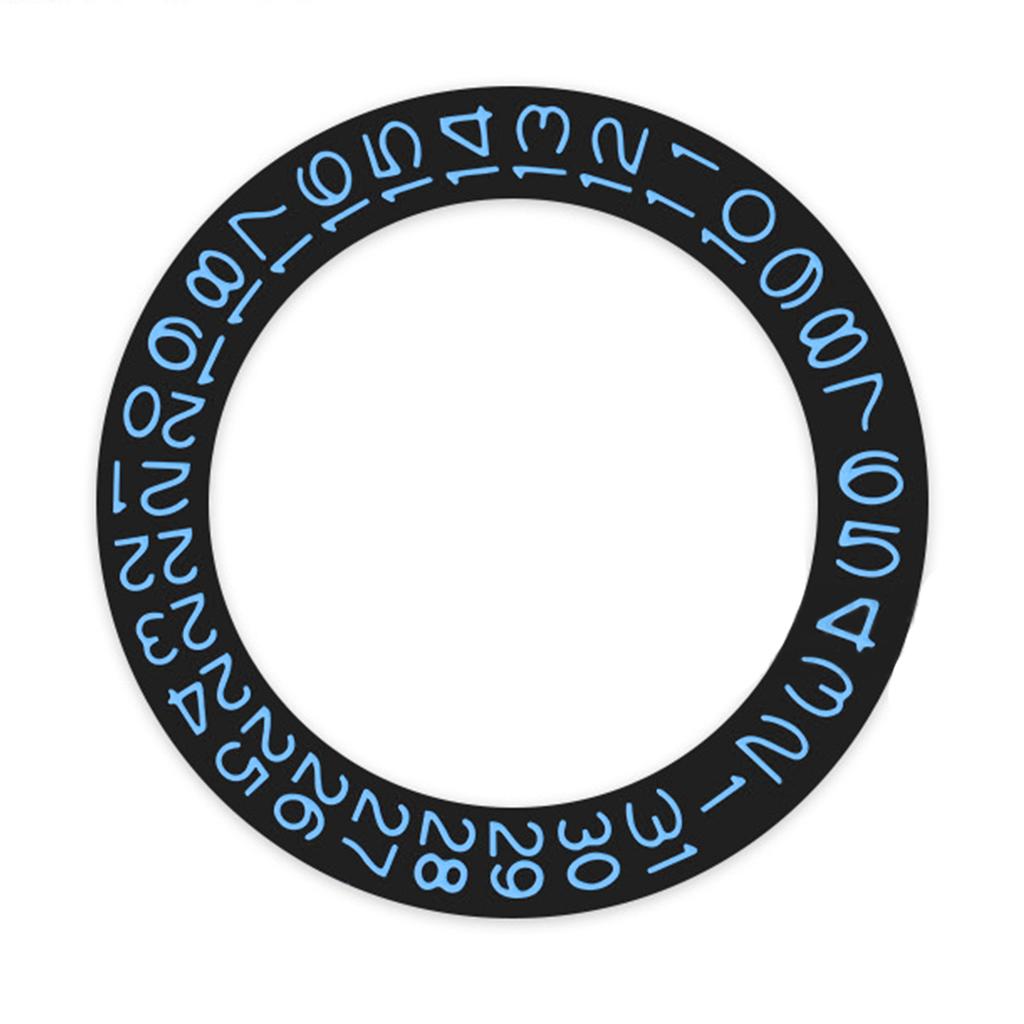 Mod NH35 NH36 Date Dial Fits NH35 NH36 4R Movement At 6.0H At 3.0H Automatic Mechanical Movt Day Date Dial Wheel