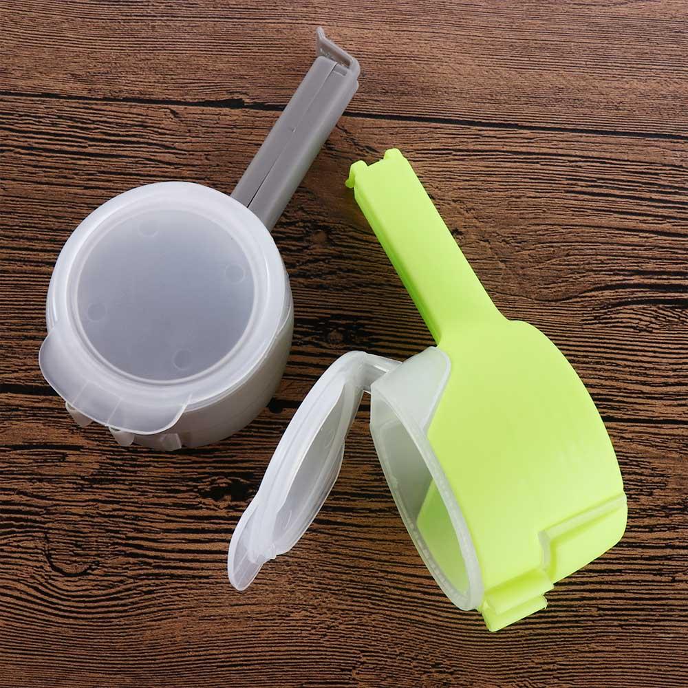 Keeping Food Storage Bag Sealing Travel Kitchen Accessories Sealer Food Saver Bag Clip Snack Clamp
