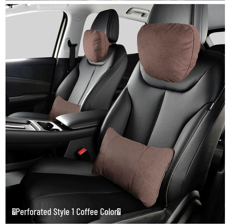 All-Season Soft Car Neck Pillow & Lumbar Support for Maybach