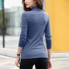 Women's Fashion Casual Solid Color  Long Sleeve  Top