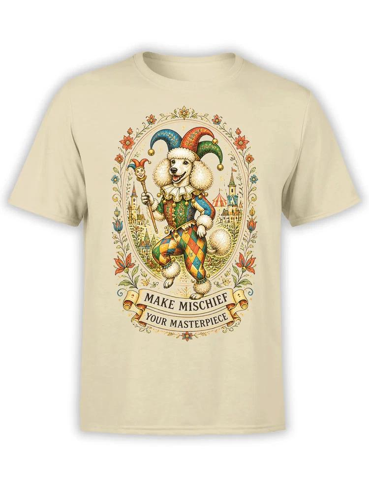 Mischief Masterpiece Poodle TShirt Unisex S