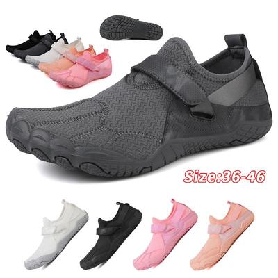 Scarpe da scoglio per uomo Donna Scarpe da spiaggia Aqua Sandali da nuoto Drenaggio Scarpe sportive da trampoliere Asciugatura rapida Canottaggio a piedi nudi Yoga Palestra Pesca Surf Scarpe da ginnastica