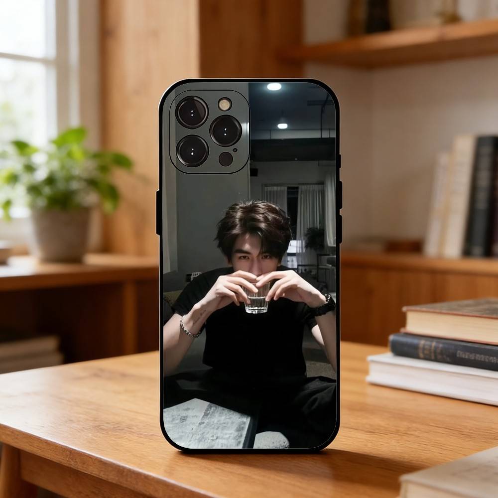 P-Pursuit of Jade-Zhang Linghe Phone Case For iPhone17 16 15 14 13 12 11 Pro Max Plus,5G Soft Black Case iPhone13PROMAX