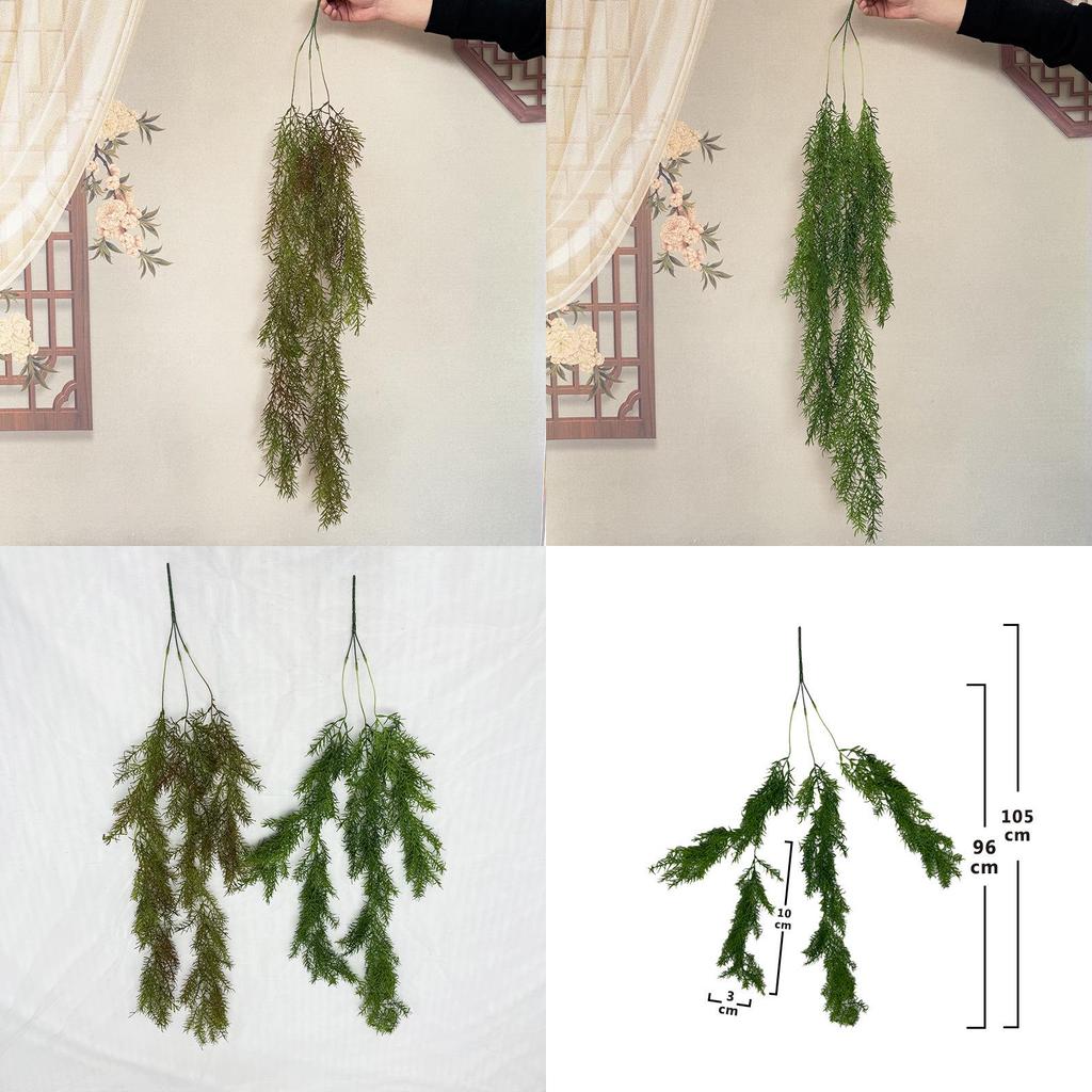 Faux Hanging Green Plant For Hotel Restaurant Decor And Outdoor Photography Props