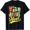 Game Night Host Family Board Game Trivia Night T-Shirt
