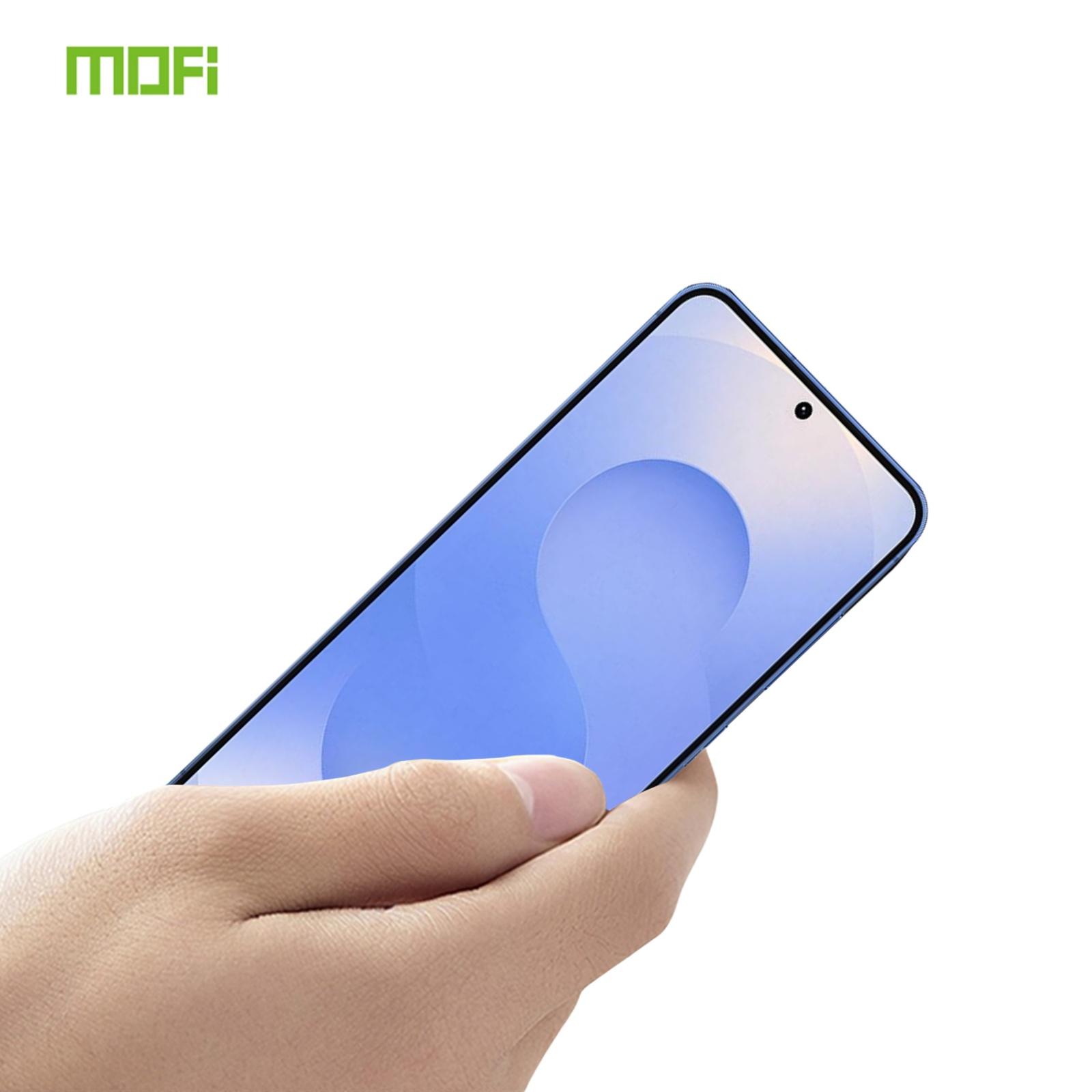 

For Samsung Galaxy S25 Edge Screen Protector MOFI 9H 3D Curved Tempered Glass Film Black