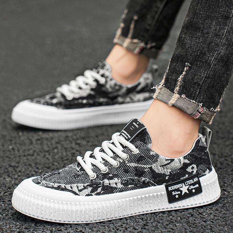 Модная дышащая повседневная парусиновая обувь для подростков — фото 15