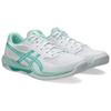 ASICS GEL ROCKET 12 Artificial Leather Comfortable Support Volleyball Shoes Unisex White Green 1073A080-104