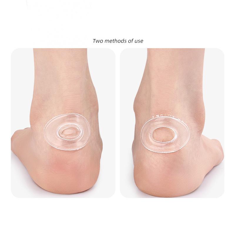4Pcs Waterproof Toe Cushions Oval Gel Callus Pads From Rubbing Reusable Foot Corn Sticker Calluses Protector
