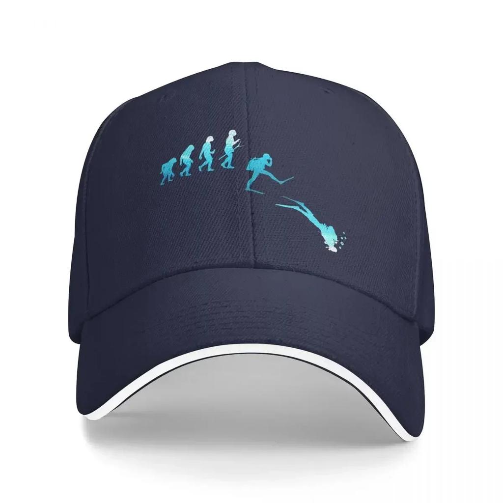 Evolution Dive Scuba Diving Baseball Cap Unisex Hats Women Visor Windproof Snapback Caps