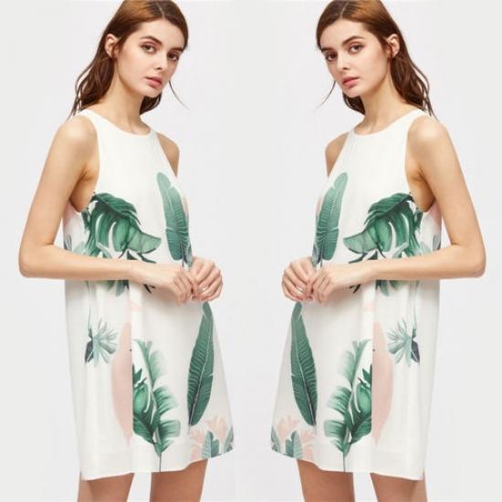 Buy Womens Ladies Summer Long Vest Sleeveless Blouse Casual Tank Tops T