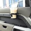 METYOUCAR Round Carbon Steel Door Cup Holder for Land Rover Defender and 130 Ideal for Customizing Your 90, 110, (2020-2025) - Interior.