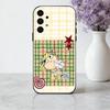 C-Charlie-E and L-Lola-A  Phone Case For Samsung Galaxy A73,A72,A71,A70,A53,A52,A51,Others Soft Black Shell