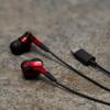 Radius New VOLT series standard model with heavy featuring a structure wired design HP-NHR11C High-Resolution USB-C Earphones ear's bass, High-MFD