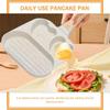 Nonstick Omelette Skillet Egg Frying Pan Heart-Shaped Healthy Breakfast Pancake Hamburger Bacon Pan with Heat-Resistant Handle