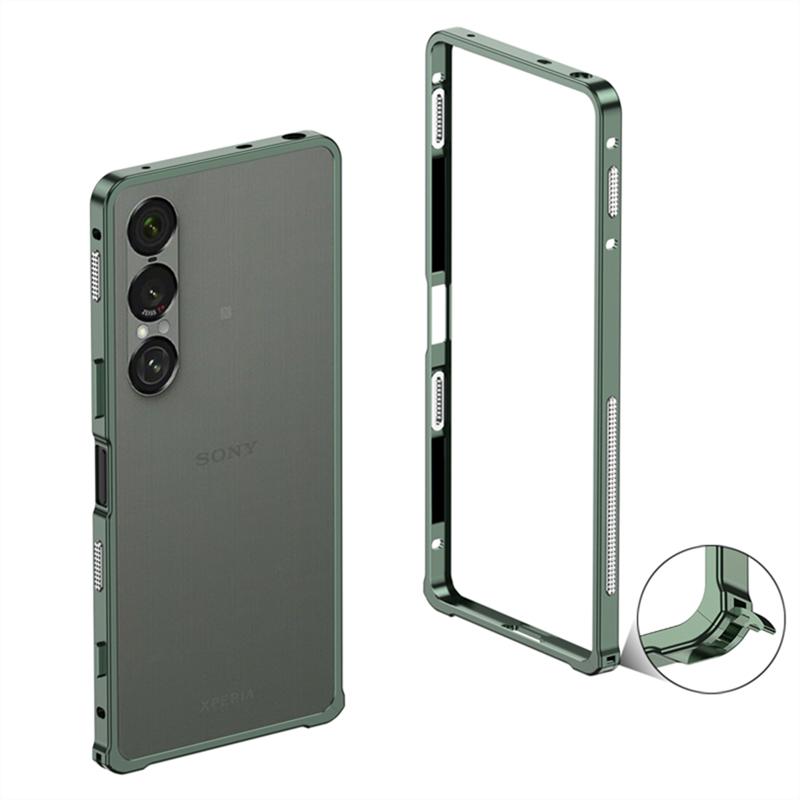 Kühlmedium Rahmen Hülle Für Sony Xperia 1 VII 1 VI 5G Aluminiumlegierung Metallrand Handyhülle