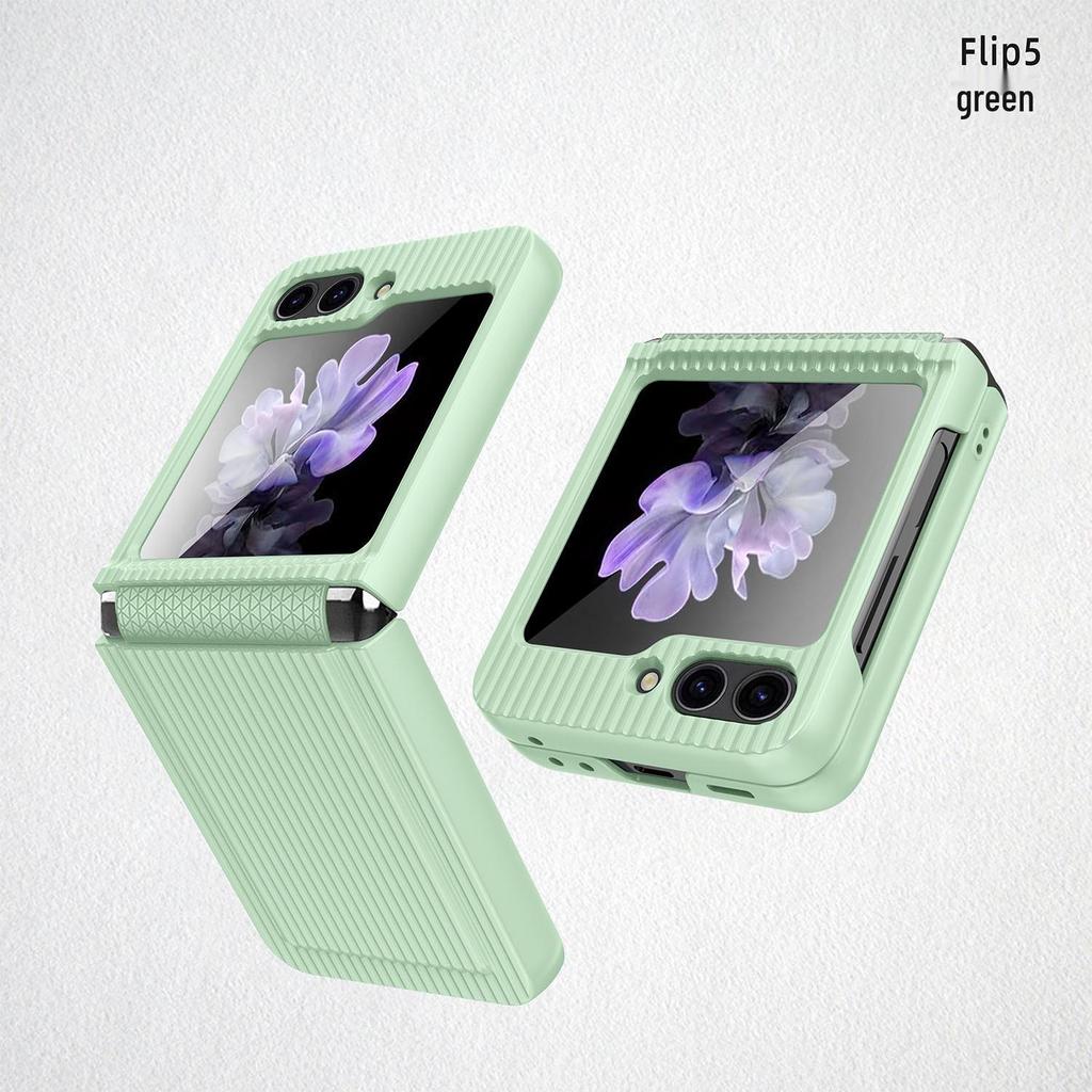 Ultra-Thin Samsung Flip5 Protective Case: Hinge Drop-Proof Design with Integrated Film