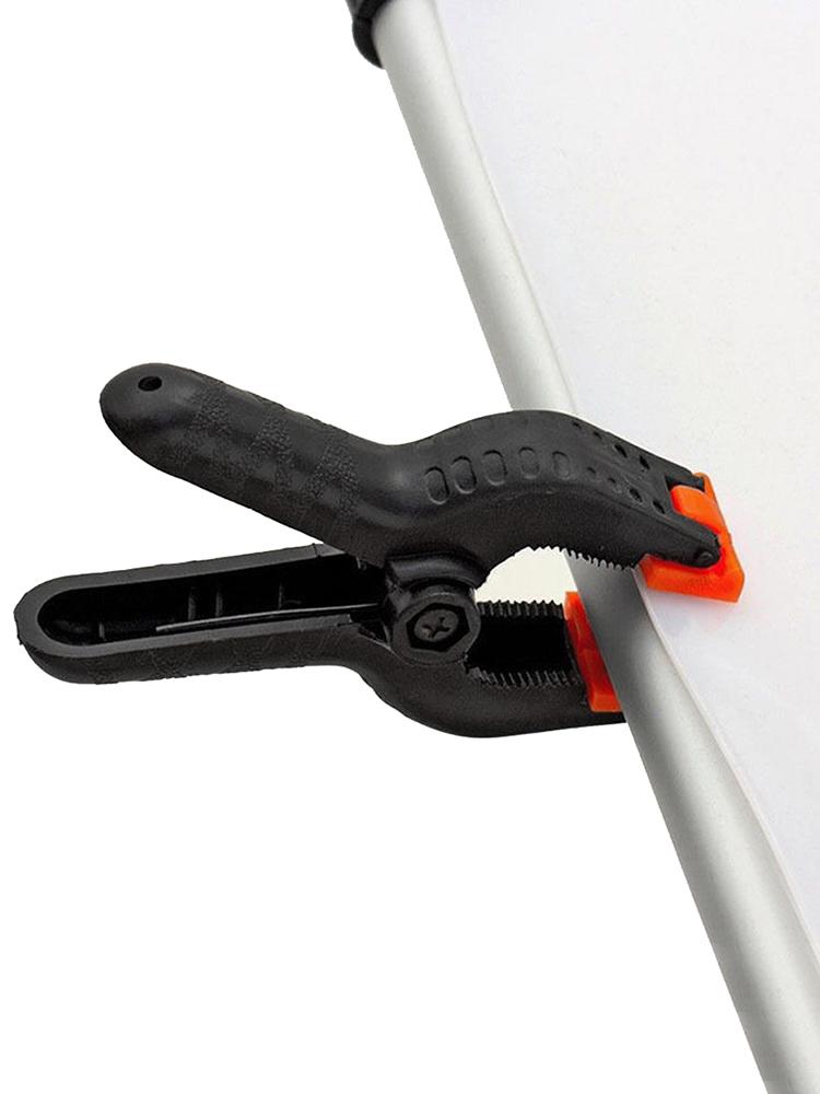 10pcs Background Cloth Clamp Black Backdrop Stand Clips Portable  Multi-function Practical Convenient for Parties Wedding