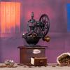 Vintage Big Wheel Manual Coffee Machine Portable Ferris Wheel Coffee Bean Grinder Professional Handmade Coffee Accessories