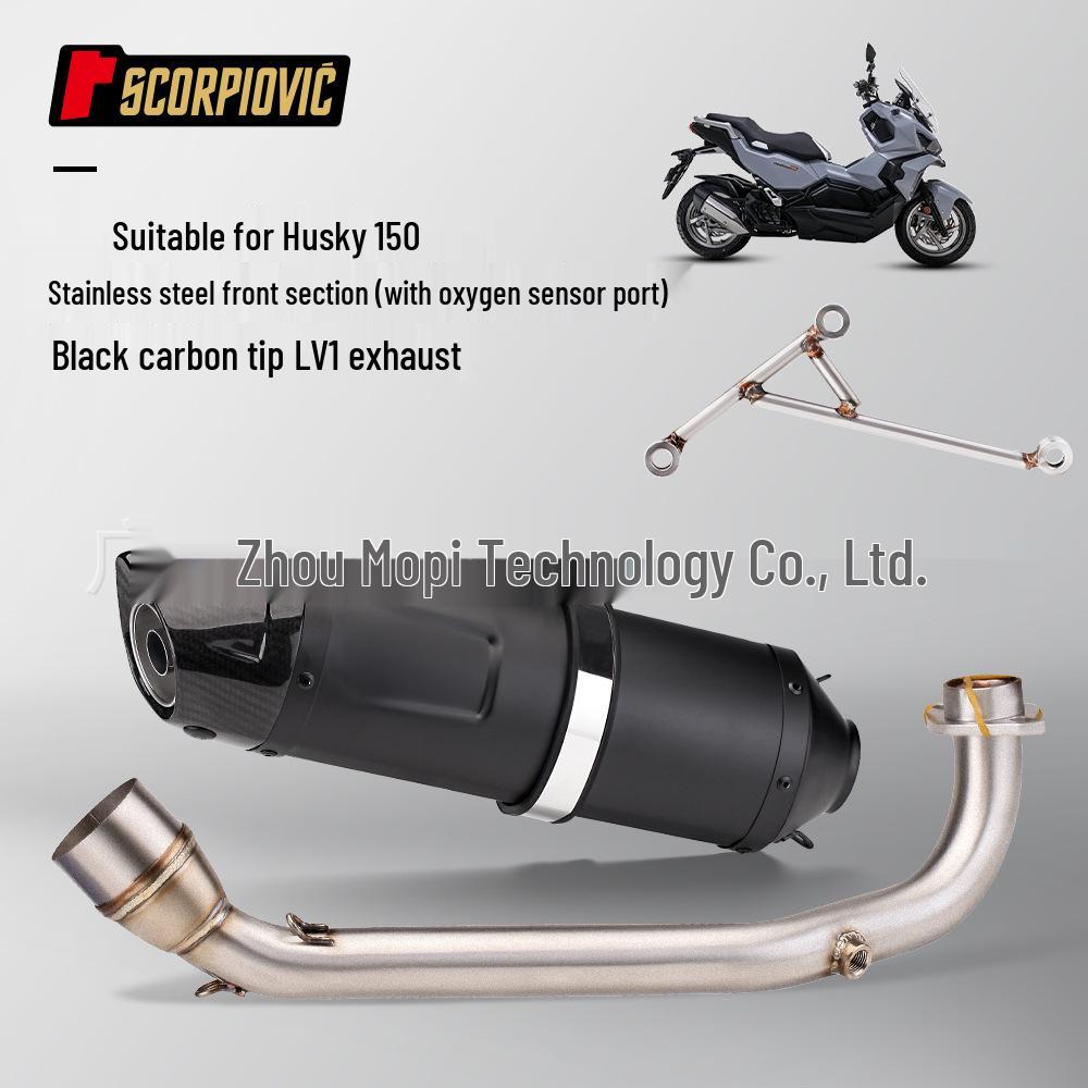 Husky 150 Mid-Rear Section Silencer Kit