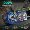 Electric Scooter Gokeep 10" 52V 20AH Dual Disc Brakes 1000W Motor Fully Suspended Adult Electric Scooter Max Load 120Kg With NFC F5