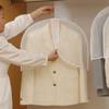 5PCS Hanging Clothes Dust Cover Transparent Clothing Storage Cover New Suit Coat Dust Bag  Home
