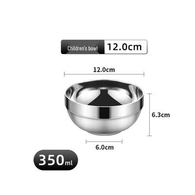 Huibang 304 Stainless Steel Anti-Scald Kids Bowl