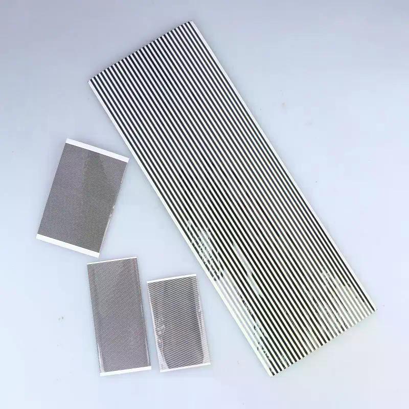 Zebra Line Conductive Paper Flat Wire - 0.4/0.5/0.6/2.54mm Pitch for LCD Screen Calculator Electronic Scale Connection
