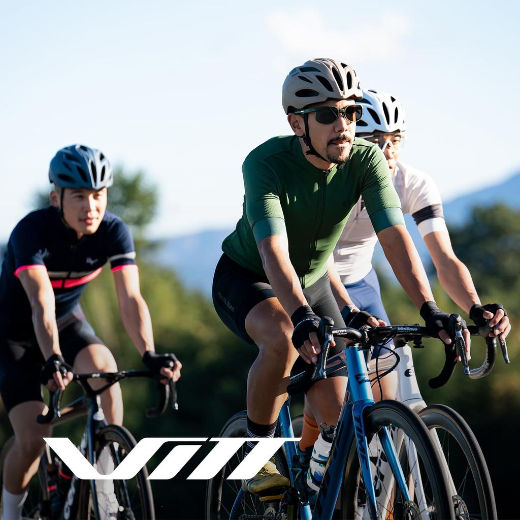 KABUTO VITT Bicycle Helmet, Color: Matte Mono Black, Size: S/M, Head Circumference: (55-58cm), JCF Approved