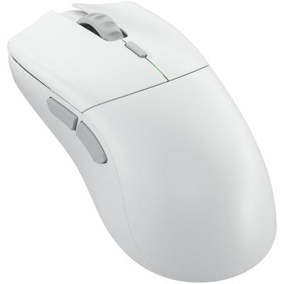 Serie Gloriosa 2 PRO Ratón Inalámbrico con Cable e Inalámbrico MS0736 4K/8KHz, Compatible, Blanco, GLO-MS-S2PRO-WL-WHT